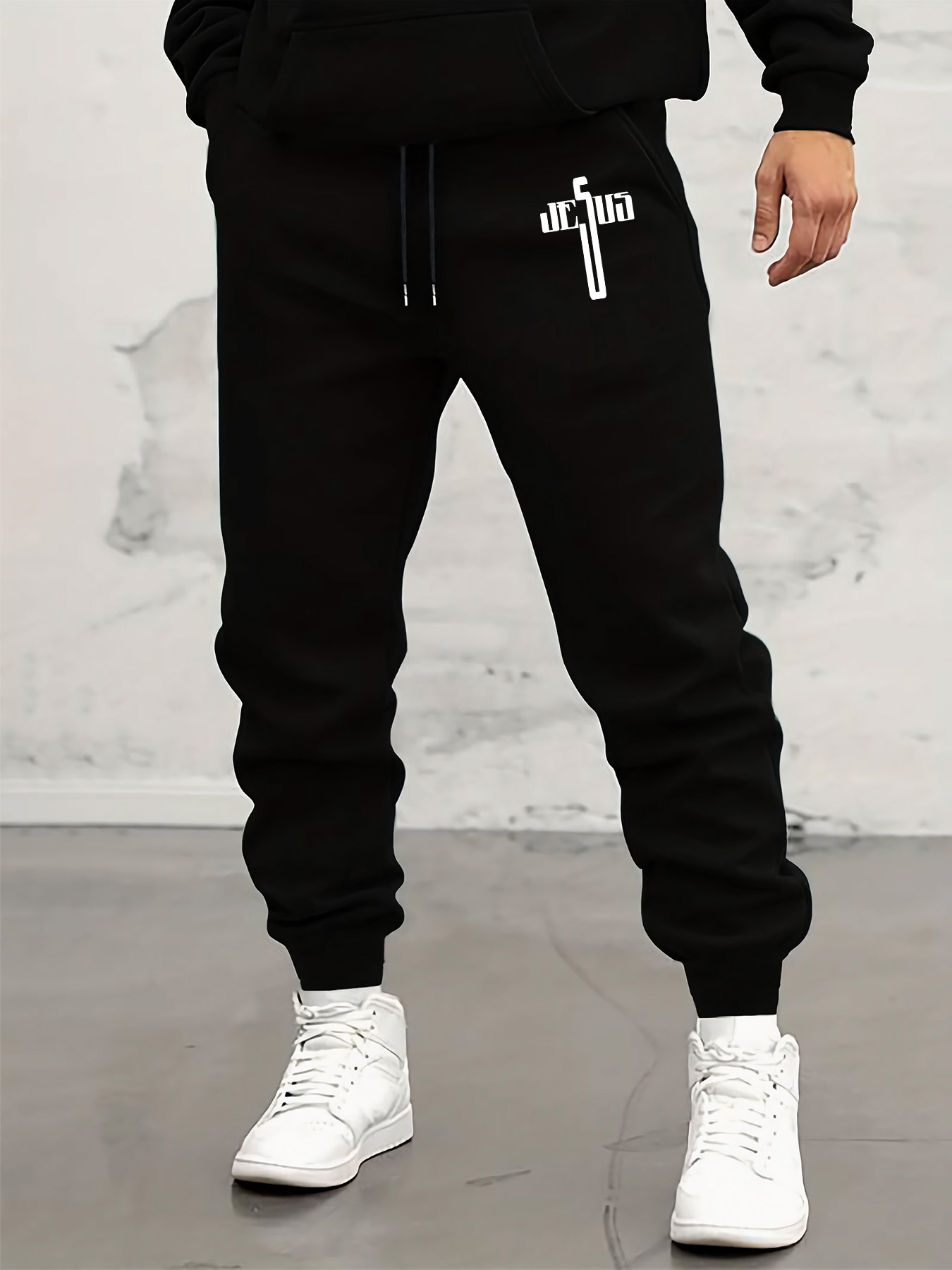 Faith‑themed Jesus Cross Lette - Crossfit Gear For Men ulasan dan harga