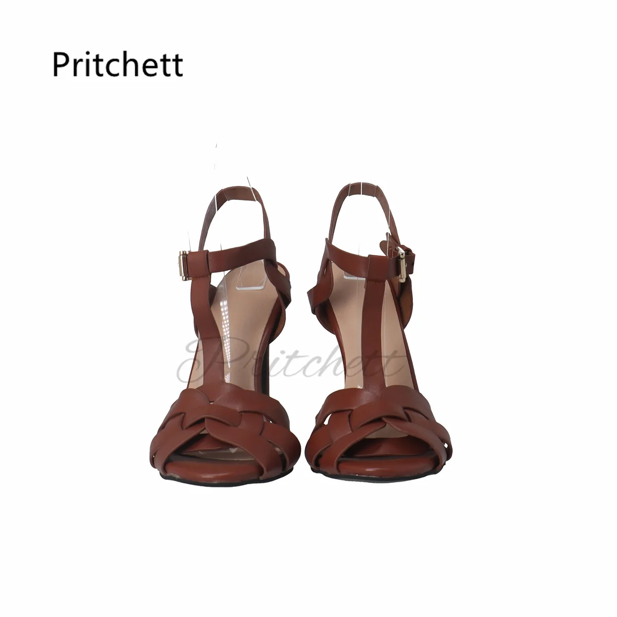 Brown Cross Weave High Heels S - Crossfit Ladies ulasan dan harga